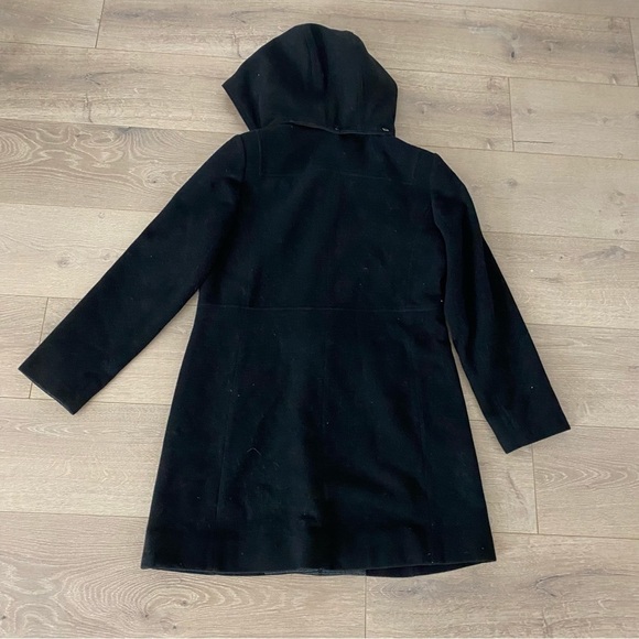 Nautica wool toggle black coat women’s M - Picture 7 of 7